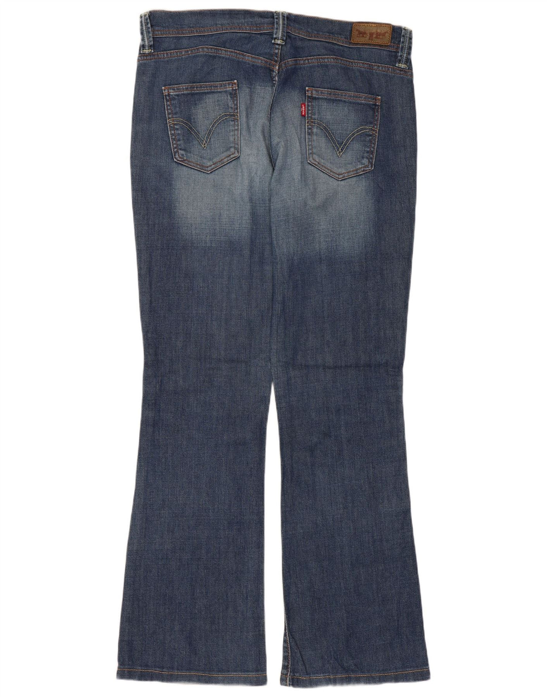 Męskie jeansy Bootcut LEVI'S W32 L31 Niebieska bawełna