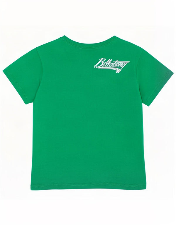 Chłopięcy T-shirt z grafiką Billabong, 5-6 lat, zielona bawełna