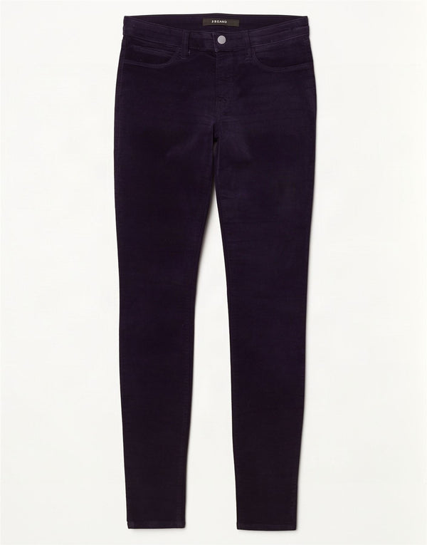Damskie spodnie Skinny Velvet J Brand W29 L30 Fioletowa bawełna