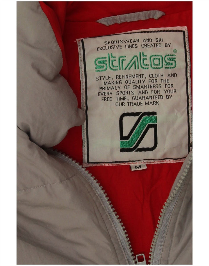 Męska wyściełana kamizelka Stratos UK 38 Średnia szara bawełna