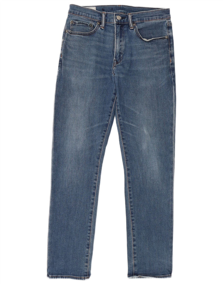 Damskie jeansy Gap Slim W32 L30 Niebieskie bawełniane