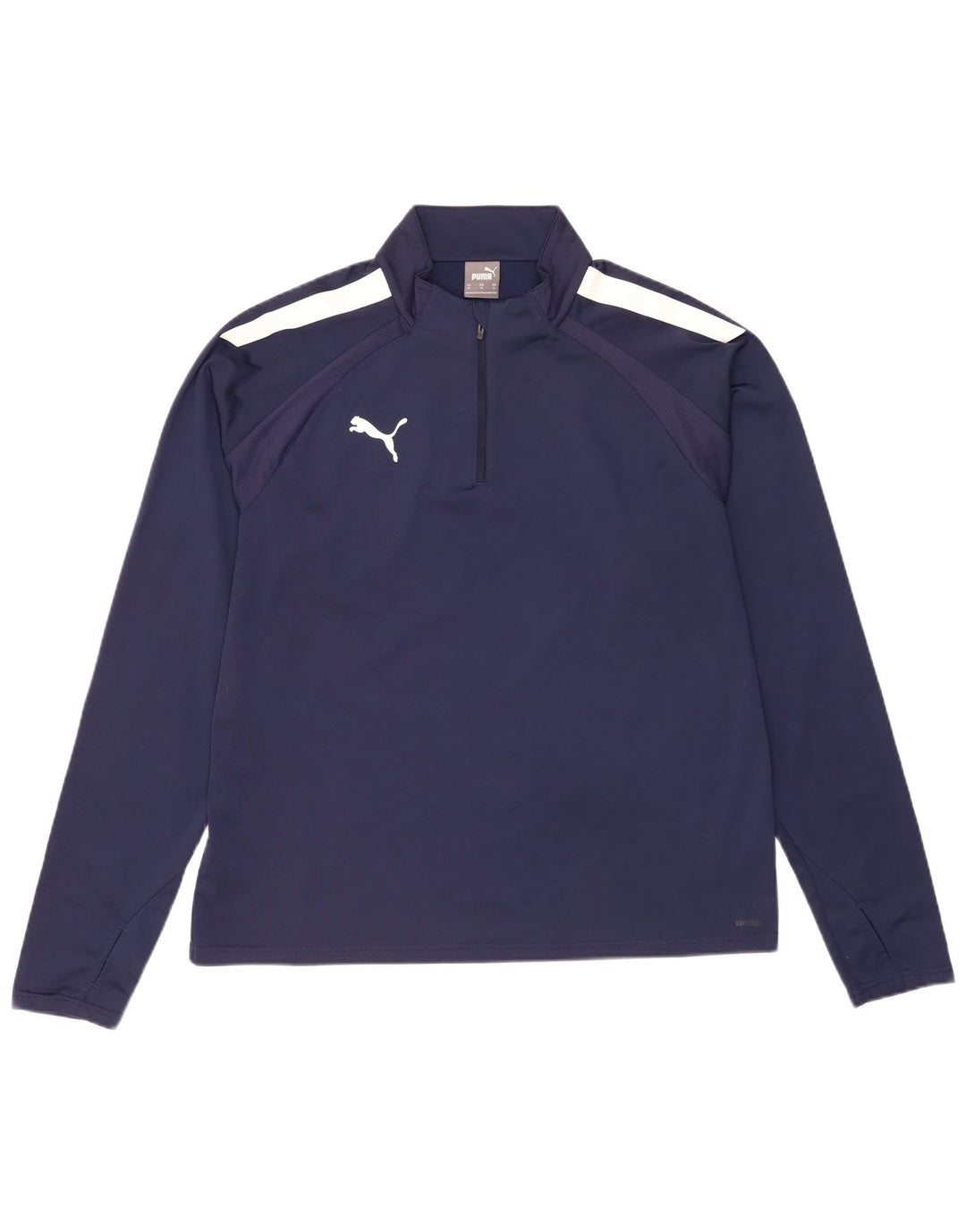 Męski dres Puma z zamkiem błyskawicznym i bluzą XL w kolorze granatowym