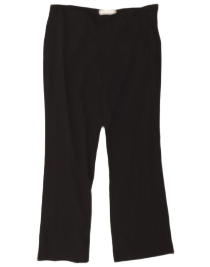 Damskie spodnie typu bootcut Zara 2XL W42 L31 Czarny poliester