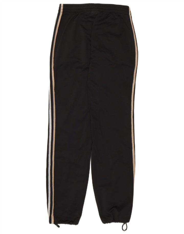 Damskie spodnie dresowe ADIDAS Joggers UK 4/6 XS Czarny poliester