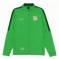 Męska kurtka dresowa Nike Dri Fit Graphic, duża, zielona, z blokami kolorów
