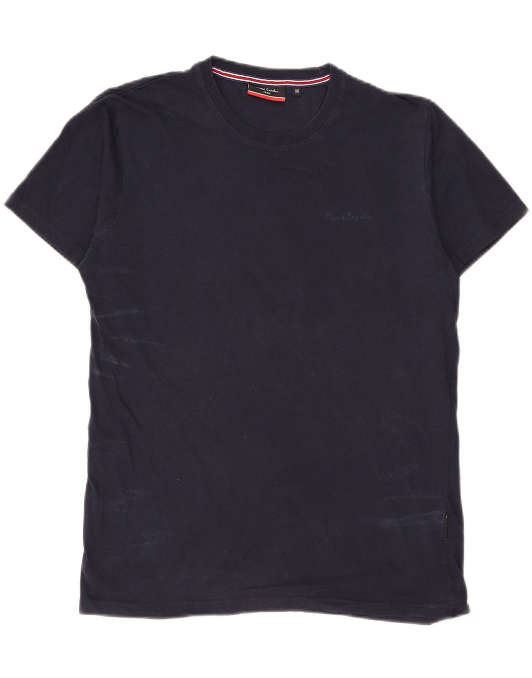T-shirt męski Pierre Cardin, średni, granatowy, bawełniany