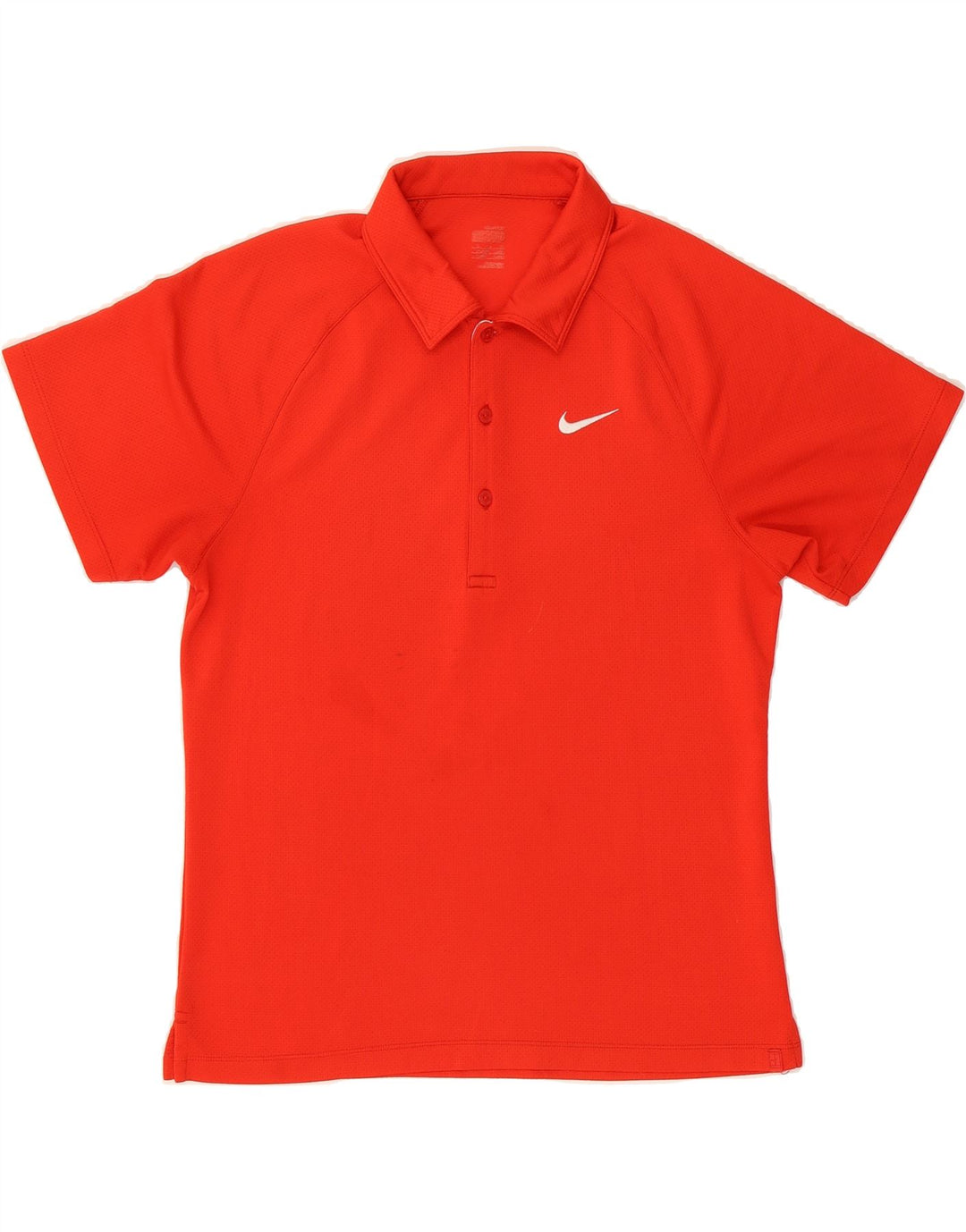 NIKE Mens Polo Shirt Small Red Vintage Nike and Second-Hand Nike from Messina Hembry 
