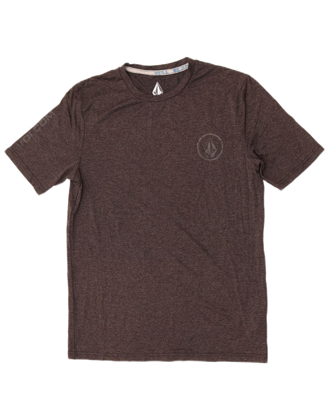 Męska koszulka Volcom Top, mała, szara, nakrapiana nylonowa