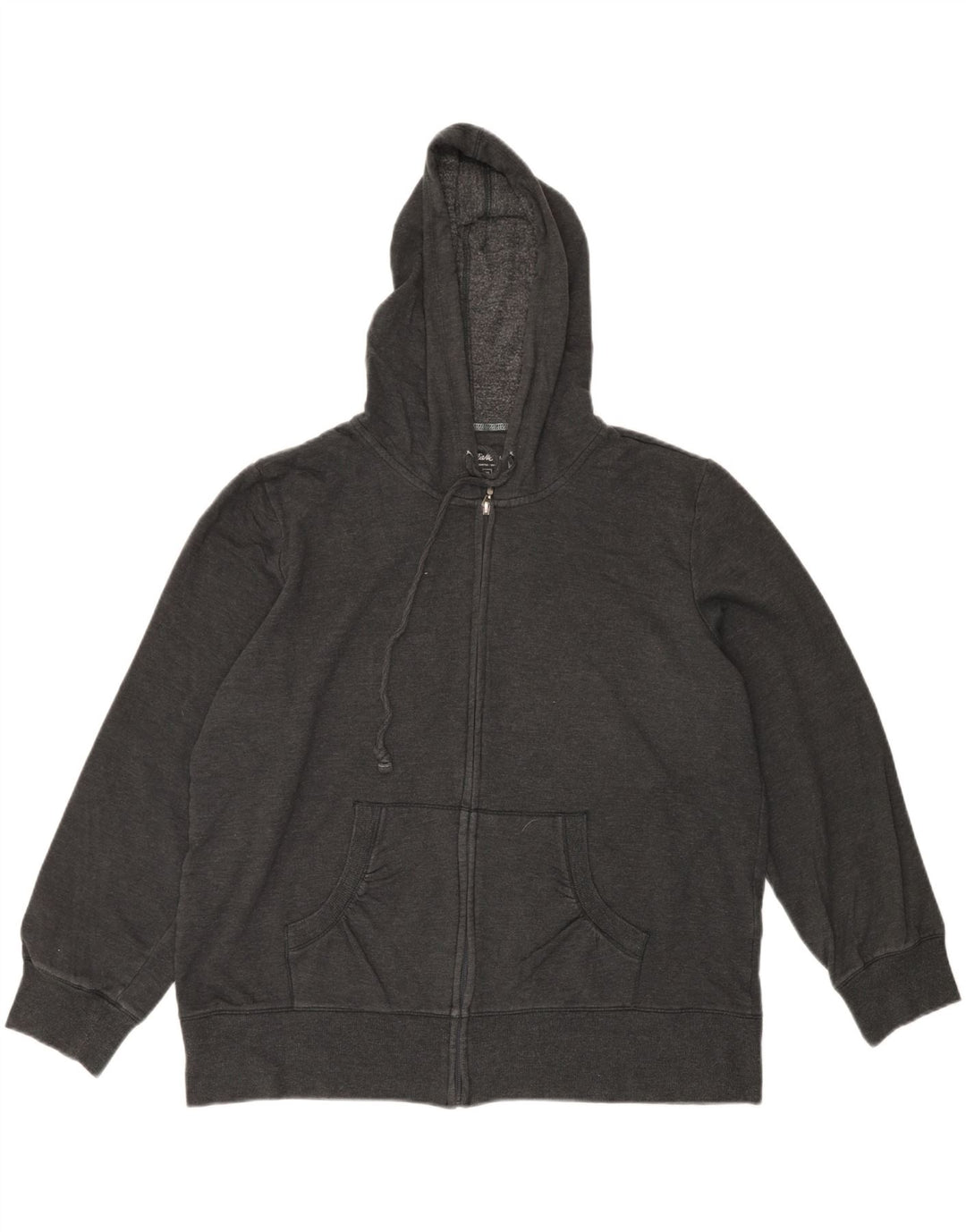 EDDIE BAUER Mens Zip Hoodie Sweater 2XL Grey Cotton Vintage Eddie Bauer and Second-Hand Eddie Bauer from Messina Hembry 