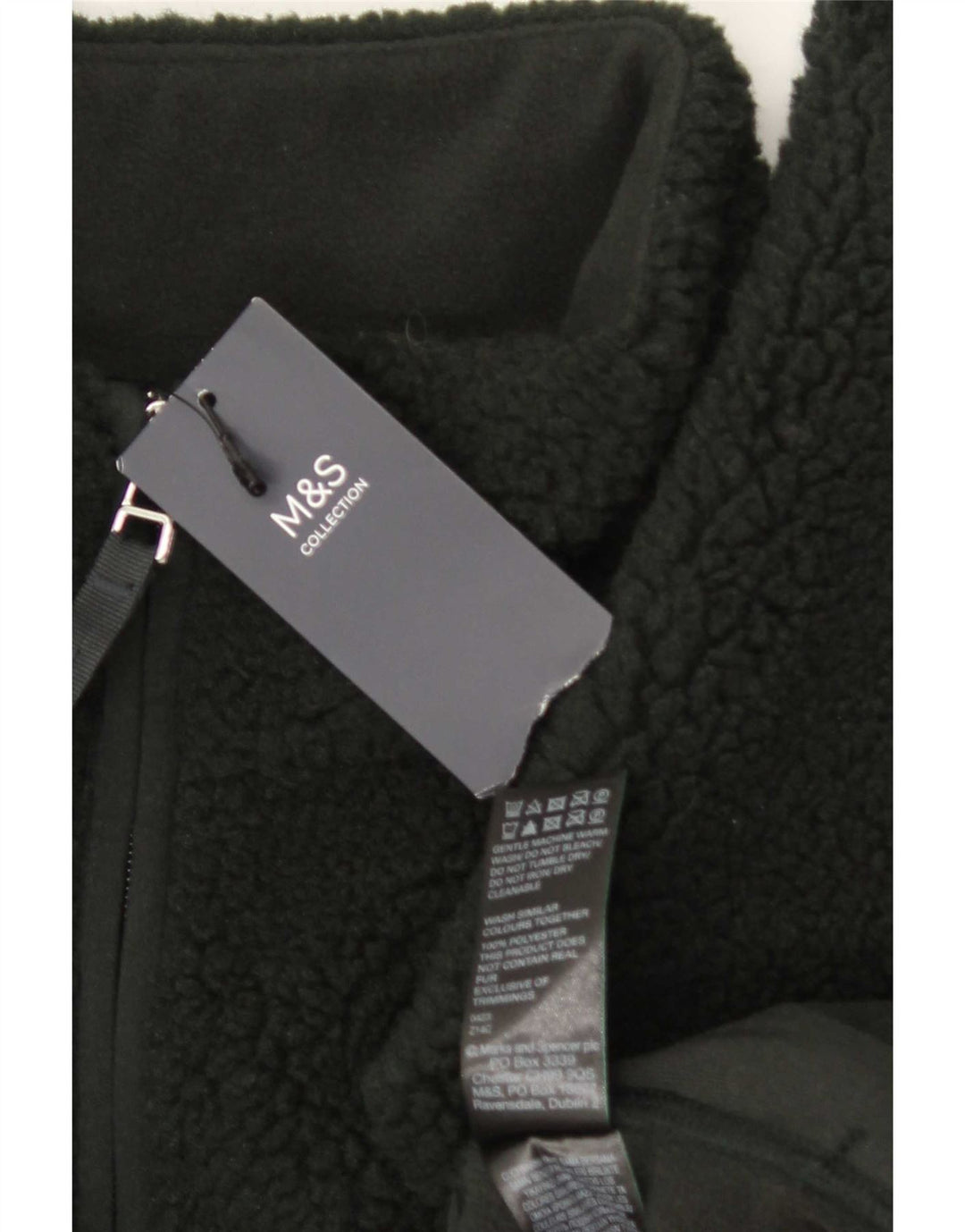 Damska kurtka polarowa Marks & Spencer UK 20 2XL Zielony poliester