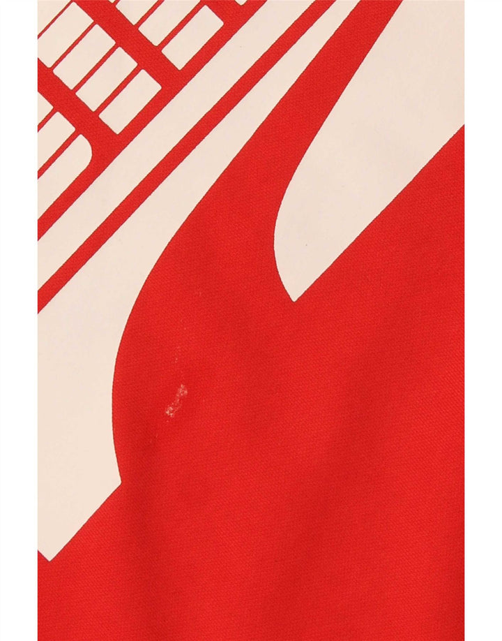 Męska bluza z grafiką Puma, średnio czerwona