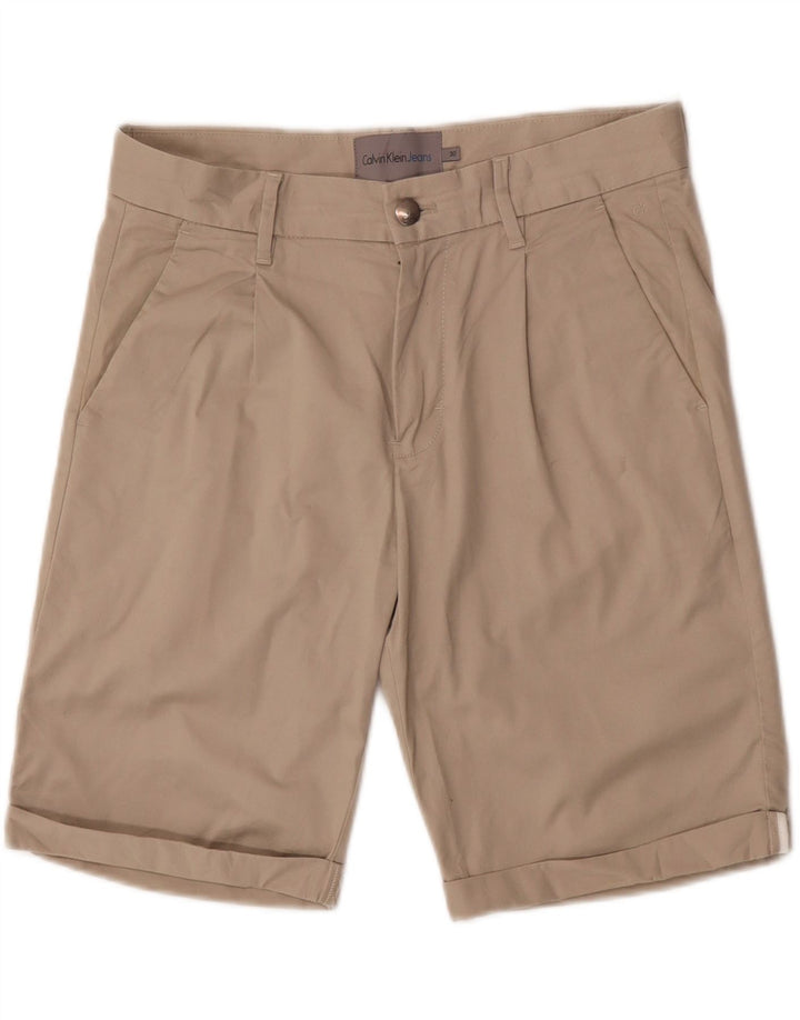 Męskie spodenki chino Calvin Klein W30 średni beż