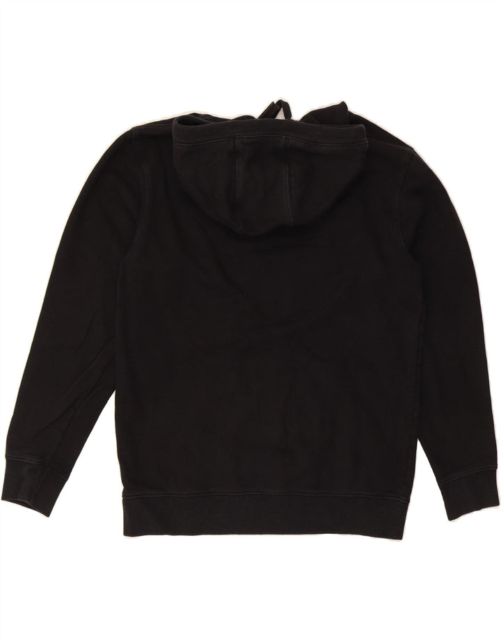 VANS Mens Graphic Hoodie Jumper Small Black Vintage Vans and Second-Hand Vans from Messina Hembry 