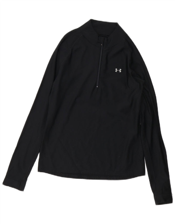 UNDER ARMOUR Damski dres z zamkiem błyskawicznym, UK 10, mały, czarny