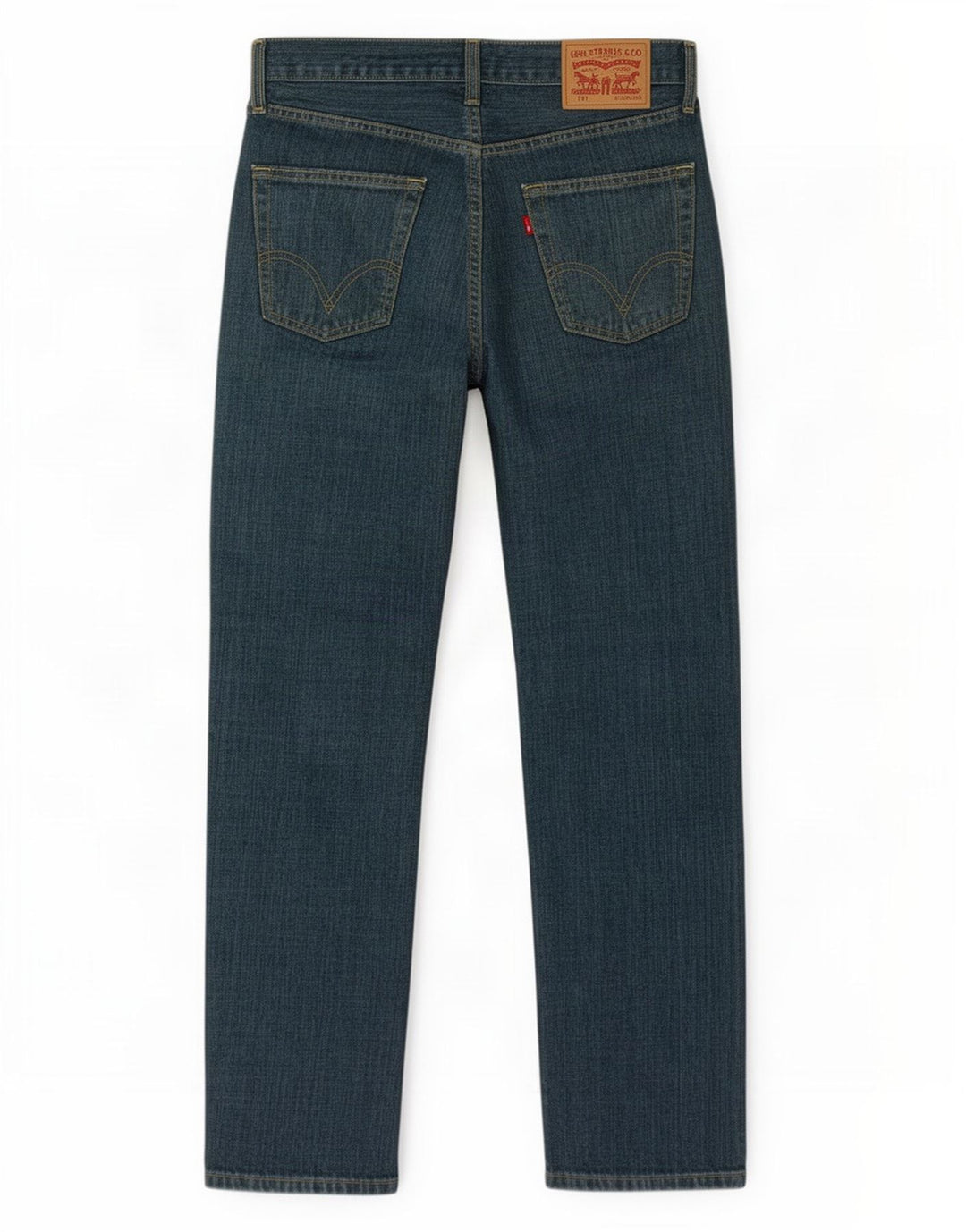 Męskie dżinsy Levi's 751 Straight W30 L32 Niebieskie bawełniane