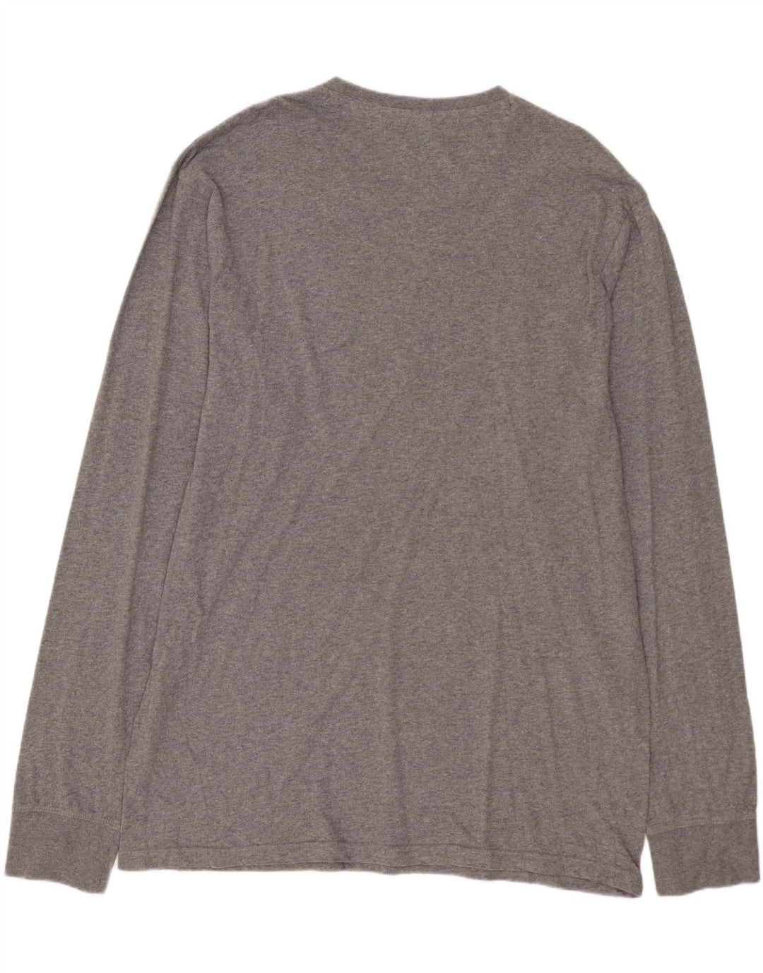 Męski top z grafiką o dopasowanym kroju RUSSELL ATHLETIC, z długim rękawem, 3XL, szara bawełna