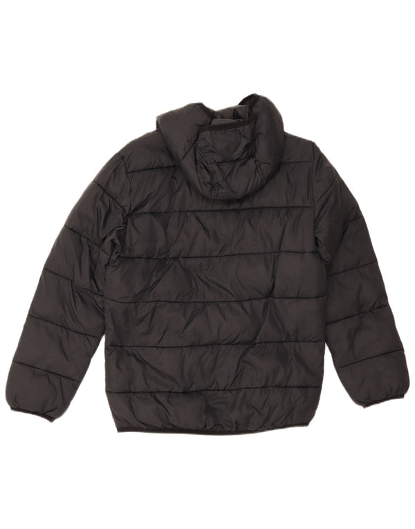 Wyściełana kurtka chłopięca z kapturem Under Armour 12-13 lat, czarna, nylonowa