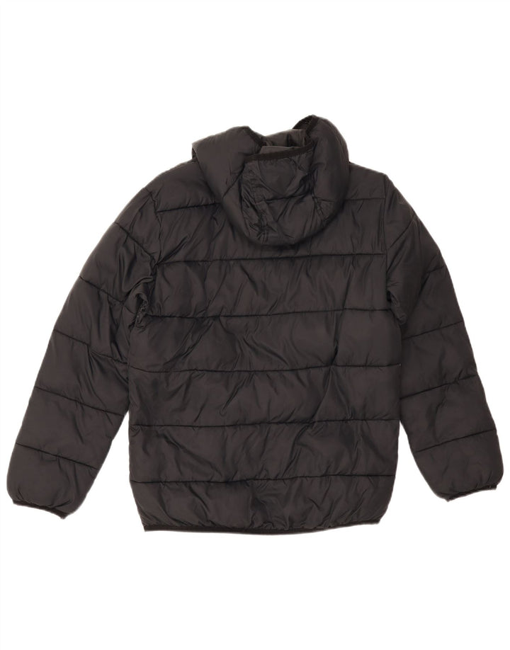 Wyściełana kurtka chłopięca z kapturem Under Armour 12-13 lat, czarna, nylonowa