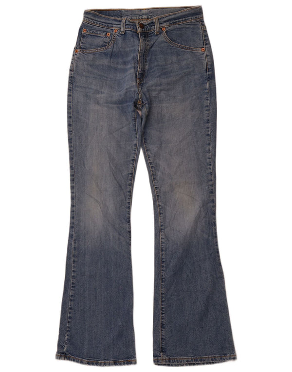 Damskie jeansy Bootcut LEVI'S 525 W30 L32 Niebieskie bawełniane