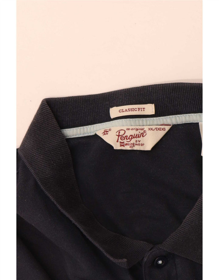 Męska koszulka polo Penguin Classic Fit 2XL granatowa