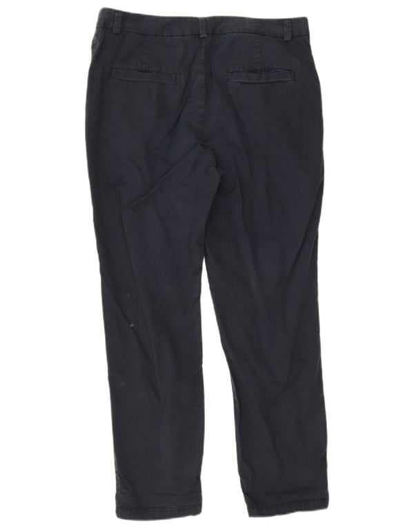 Damskie spodnie Chino Marks & Spencer UK 12 Medium W32 L26 Granatowe