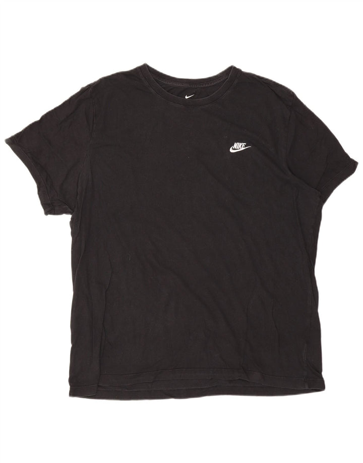Koszulka męska Nike, 2XL, czarna, bawełniana