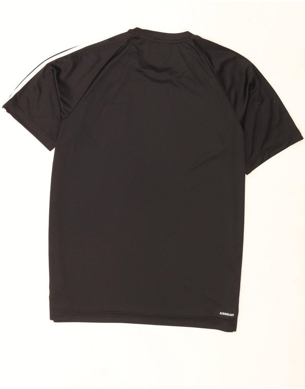 Męska koszulka Adidas Aeroready Top, duża, czarna, z poliestru