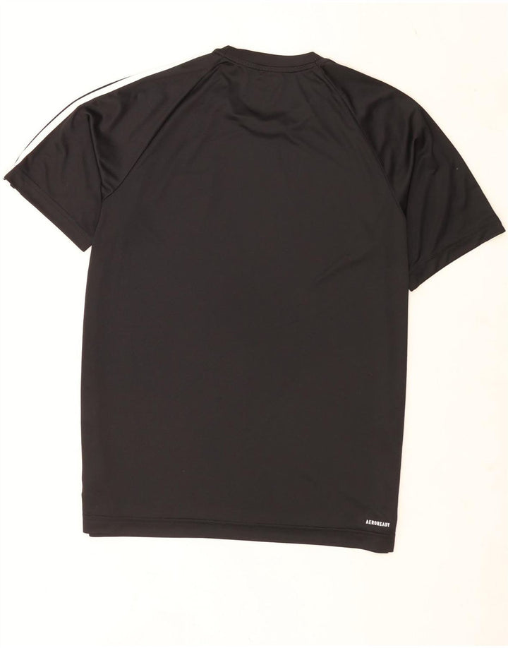 Męska koszulka Adidas Aeroready Top, duża, czarna, z poliestru