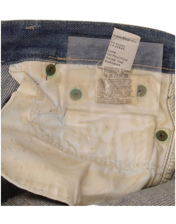 Damskie jeansy Bootcut Diesel W32 L32 Niebieskie bawełniane