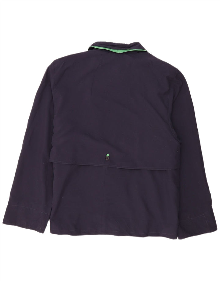 BIAGGINI Damska kurtka bomberka oversize IT 50 XL granatowa, poliestrowa