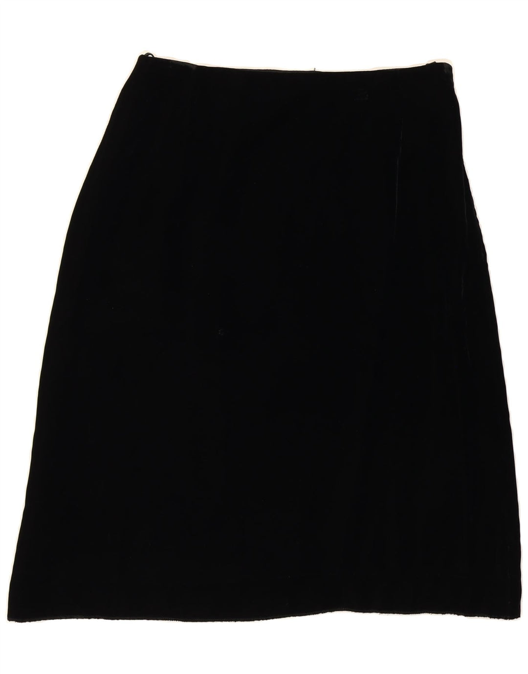 DERETA Womens A-Line Skirt UK 16 Large W32 Black Vintage Dereta and Second-Hand Dereta from Messina Hembry 