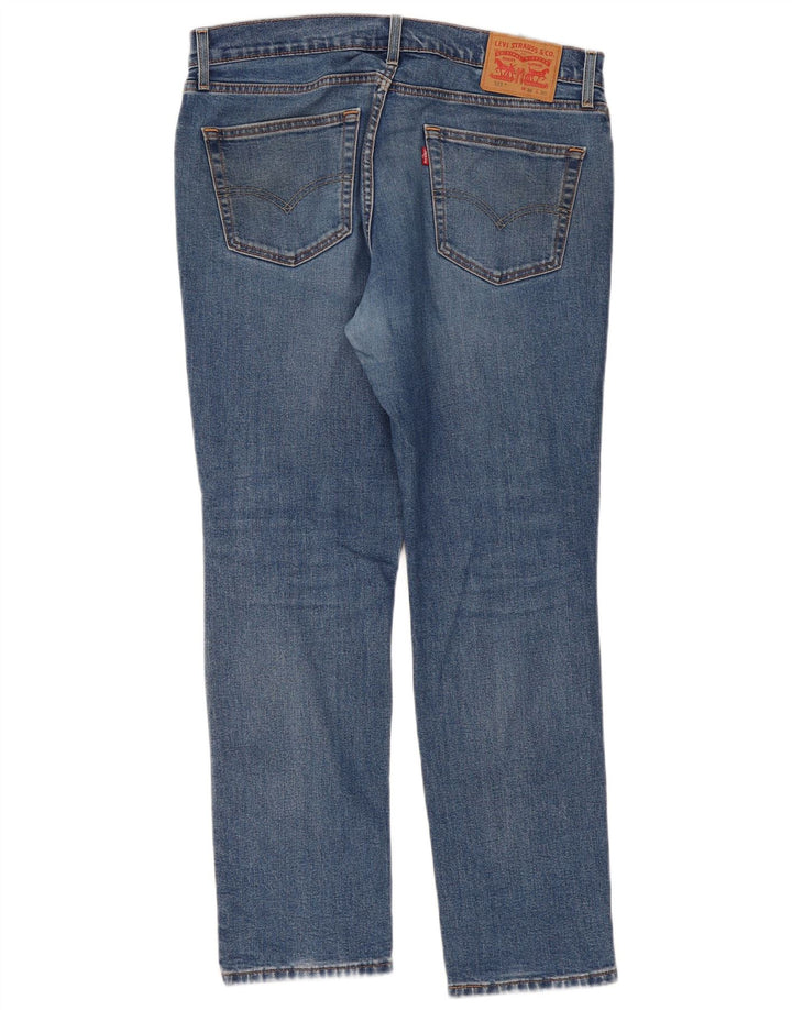 Męskie jeansy Levi's 511 Slim W34 L30 Niebieska bawełna