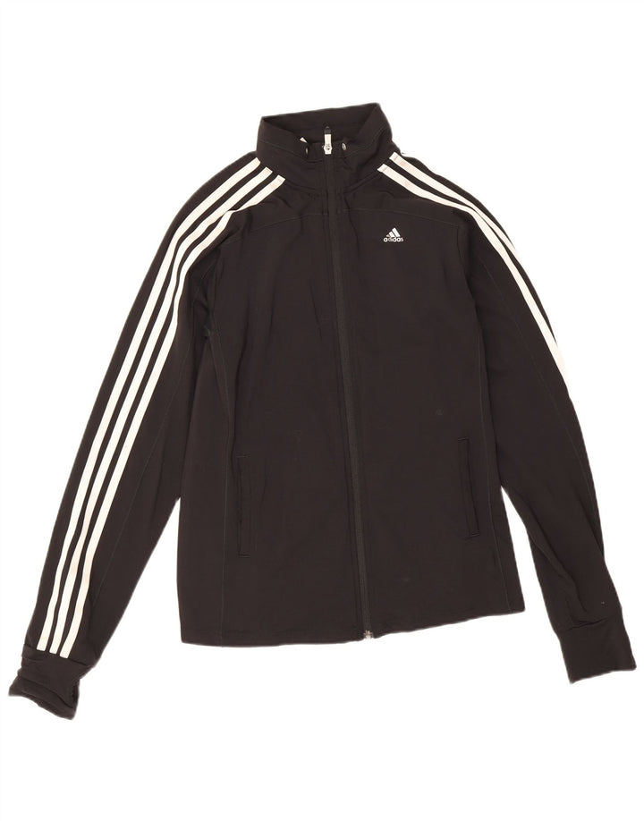 Damska bluza dresowa Adidas Climacool Top Jacket UK 8/10 Mały czarny nylon