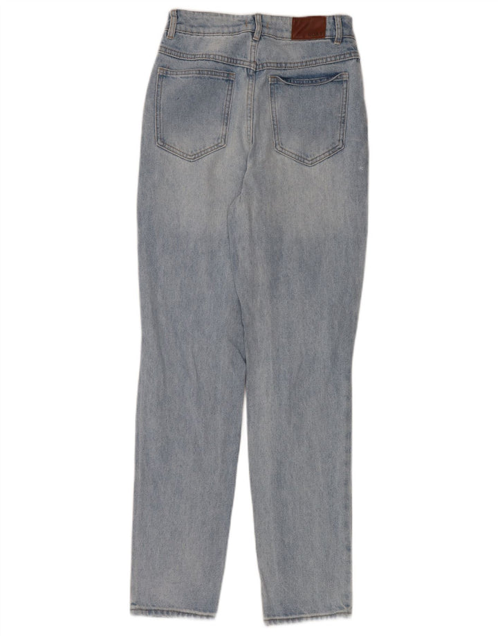 Damskie jeansy Roxy z wysokim stanem W26 L30, niebieska bawełna