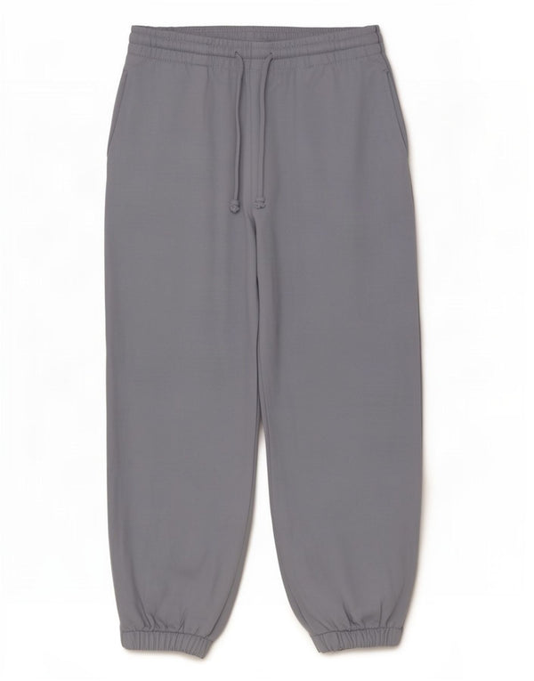 Damskie spodnie dresowe Zara Joggers UK 12 Średni niebieski, bawełniany