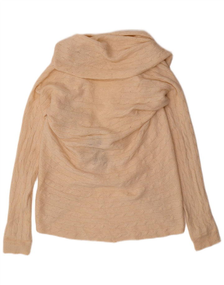 Sweter damski Ralph Lauren Oversized Open Cardigan UK 10 Small Beige