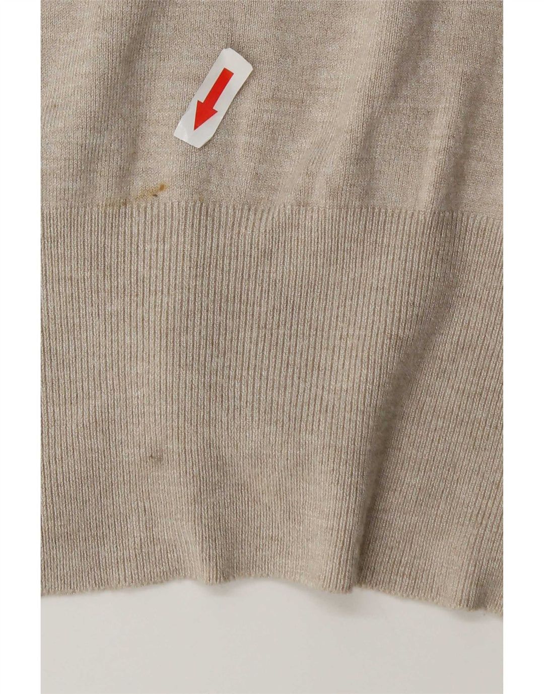 Sweter damski Zara Cardigan UK 14 Średni Beżowy Rayon