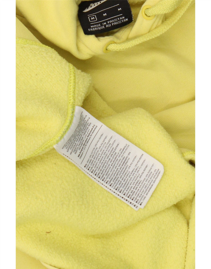 Męski sweter z kapturem Nike, średni żółty, bawełniany