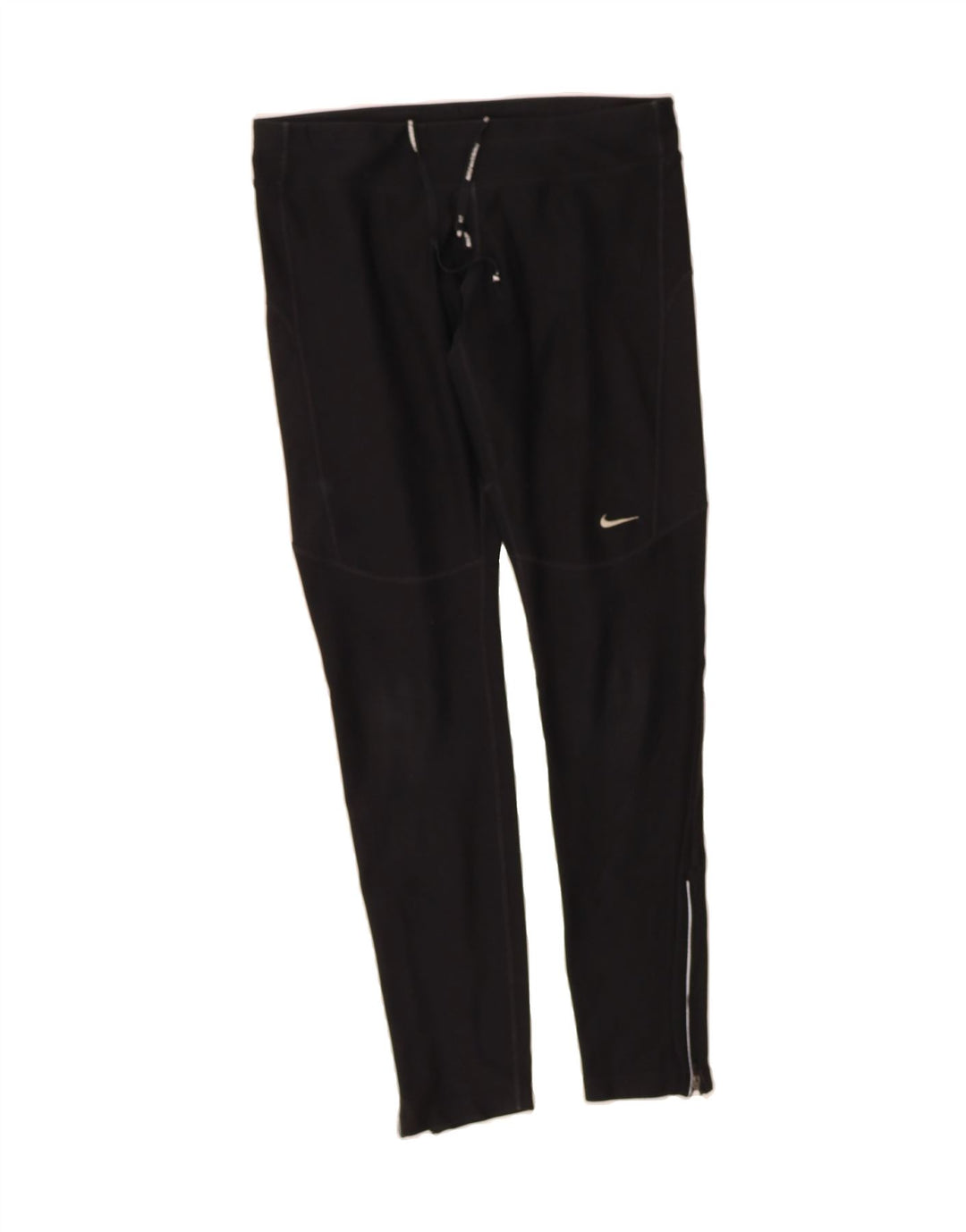 NIKE Womens Dri Fit Tracksuit Trousers UK 14 Medium  Black Polyester Vintage Nike and Second-Hand Nike from Messina Hembry 