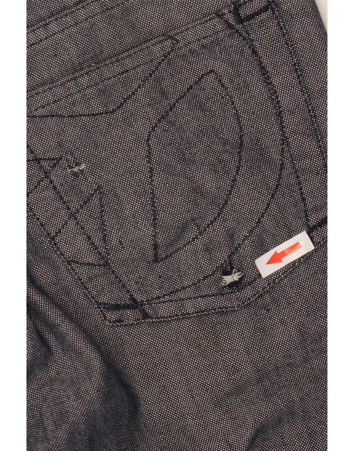 Damskie jeansy Moschino Straight W30 L30 Szare
