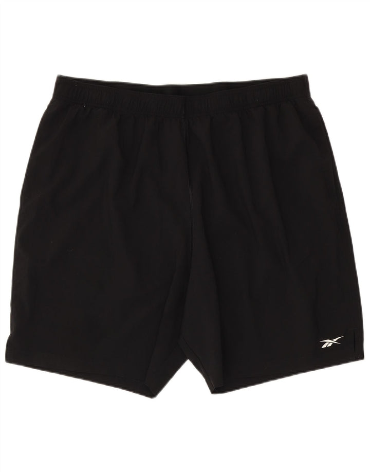 Męskie spodenki sportowe Reebok Speedwick 2XL, czarny poliester