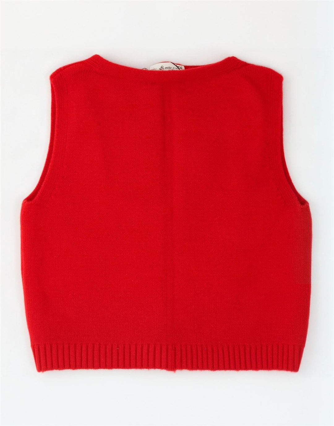 Damski podkoszulek Zara Crop Vest UK 14 Średnia czerwona wiskoza