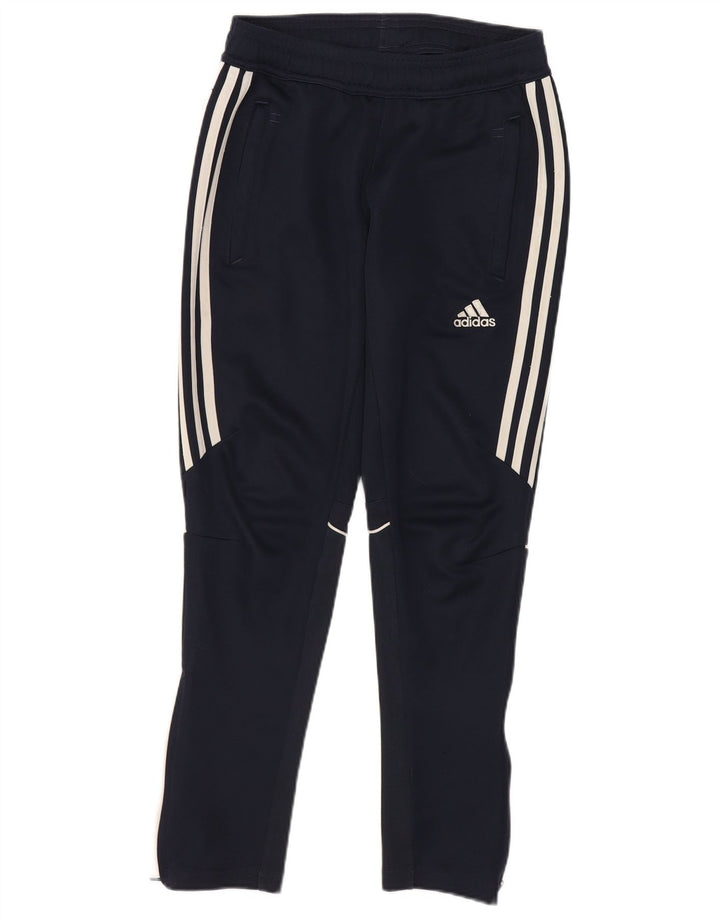 Spodnie dresowe chłopięce Adidas 9-10 lat, granatowe, poliestrowe