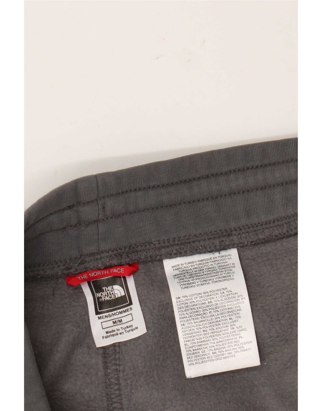 Męskie spodnie dresowe The North Face Joggers, średnioszare, bawełniane