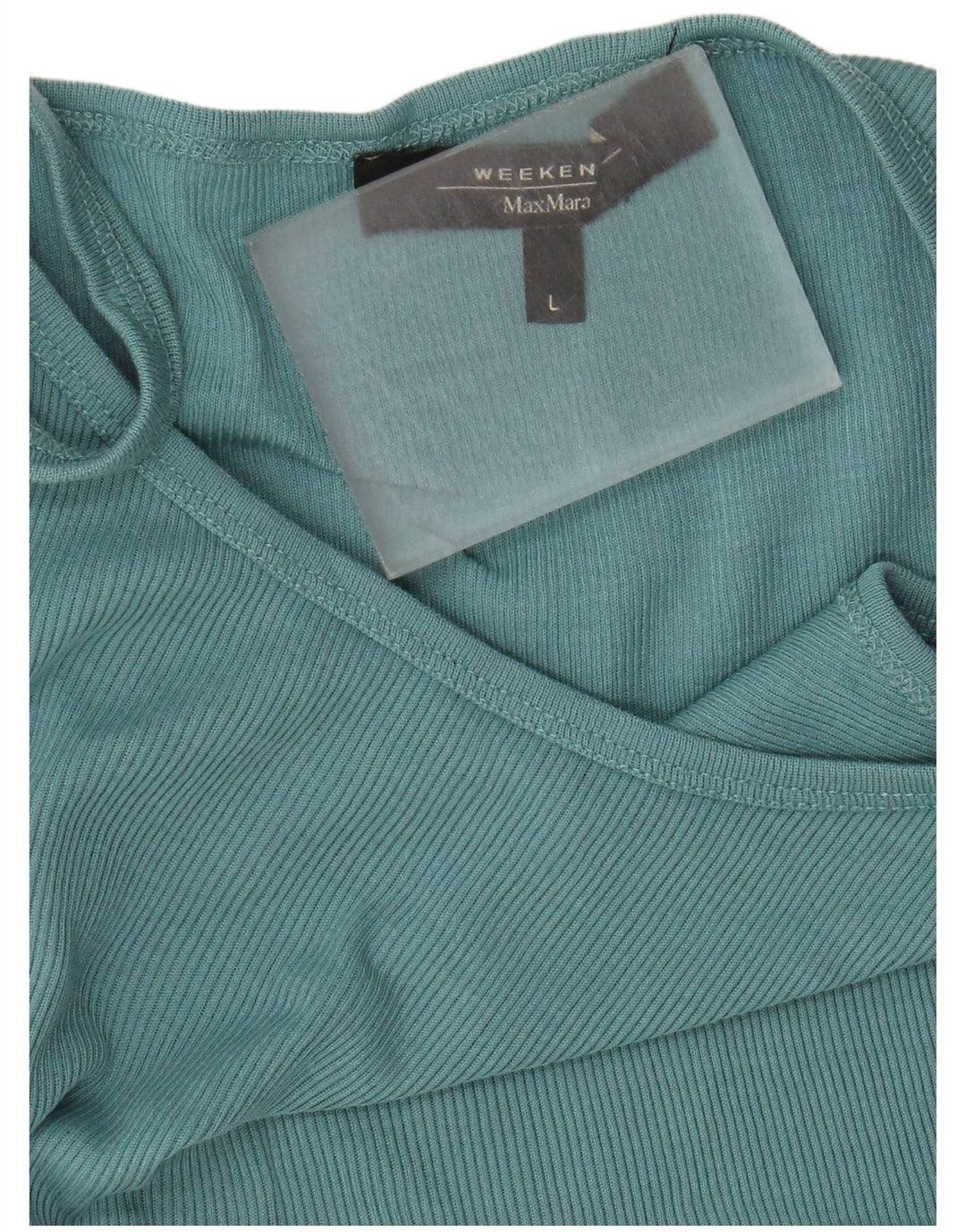 Damski top na ramiączkach Max Mara Weekend Crop UK 14, duży niebieski