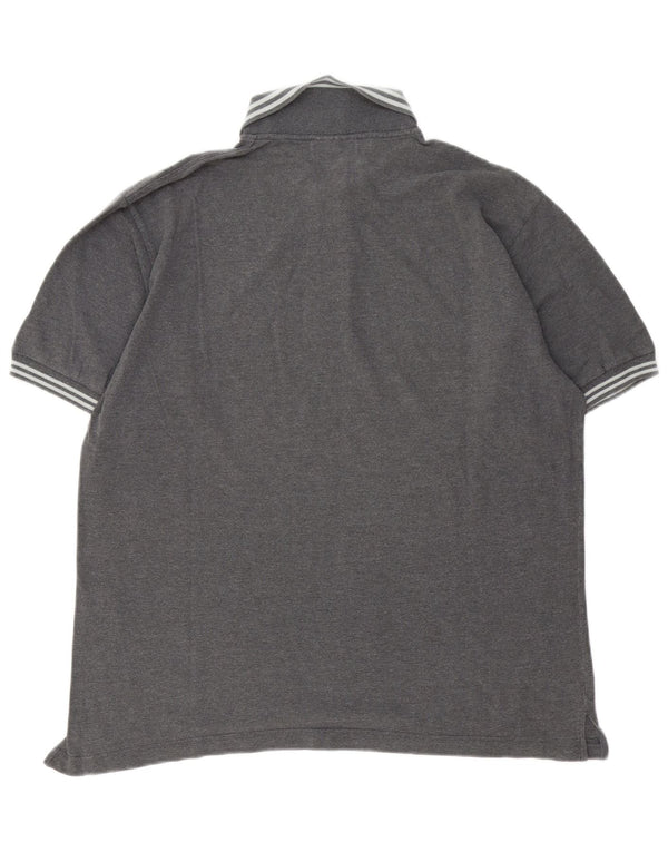 Męska koszulka polo Sergio Tacchini, duża, szara, bawełniana