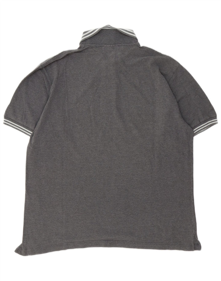 Męska koszulka polo Sergio Tacchini, duża, szara, bawełniana