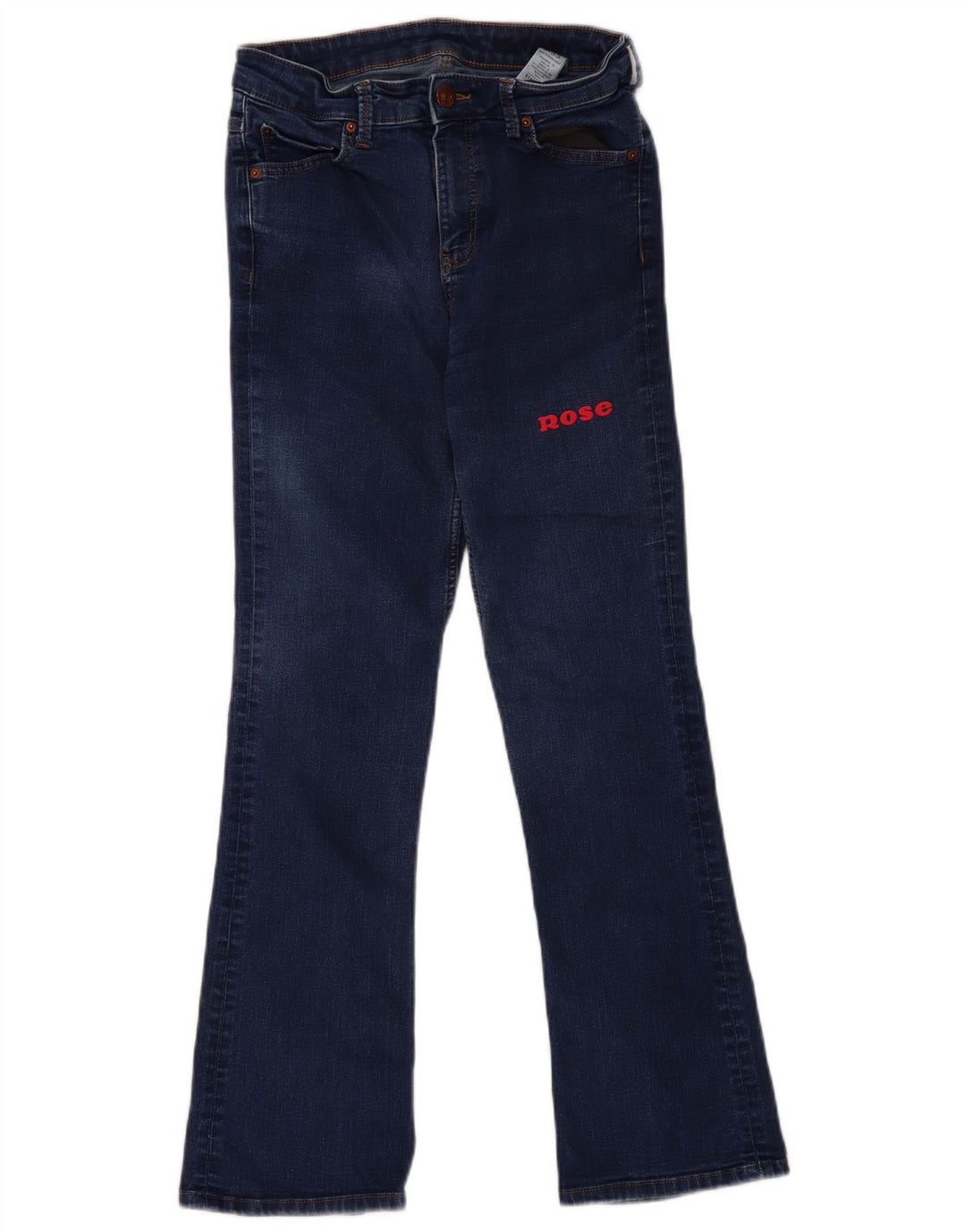 Marks & Spencer Damskie jeansy Rose Bootcut UK 12 Medium W32 L29 Niebieskie bawełniane
