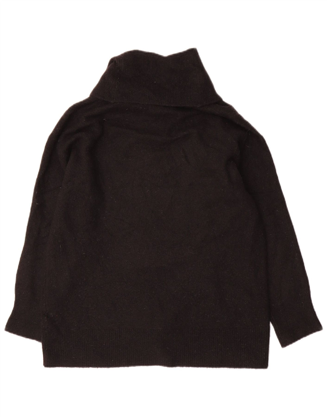 Damski sweter oversize Massimo Dutti z okrągłym dekoltem UK 10 Small Black