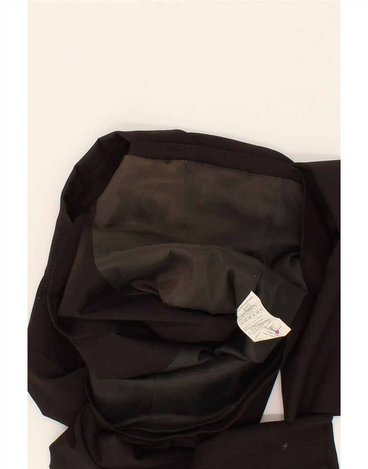 MAX & CO. Womens 3 Button Blazer Jacket UK 8 Small  Black Pinstripe Vintage Max & Co. and Second-Hand Max & Co. from Messina Hembry 